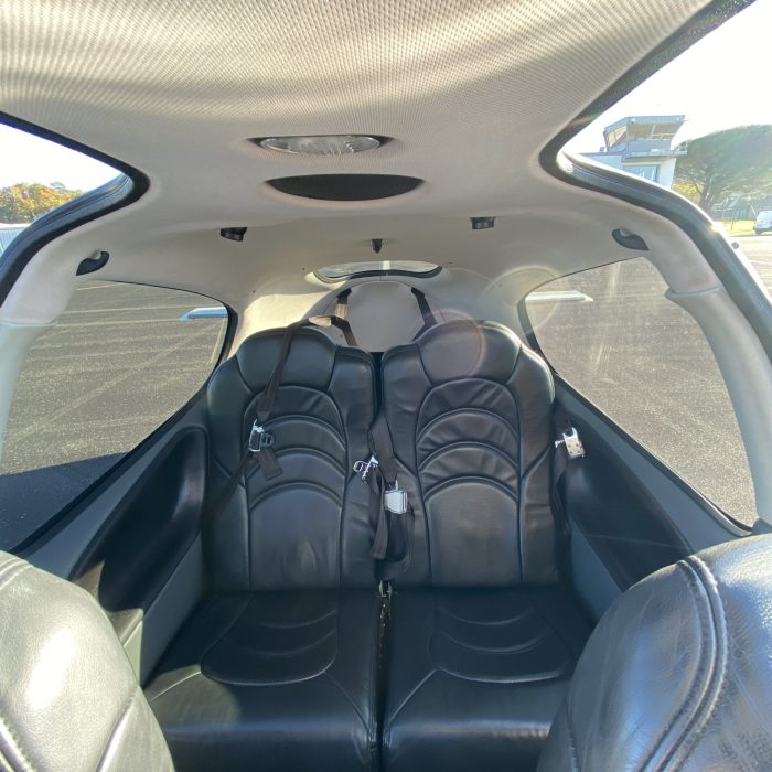 Intérieur avion Flyco vu arrière